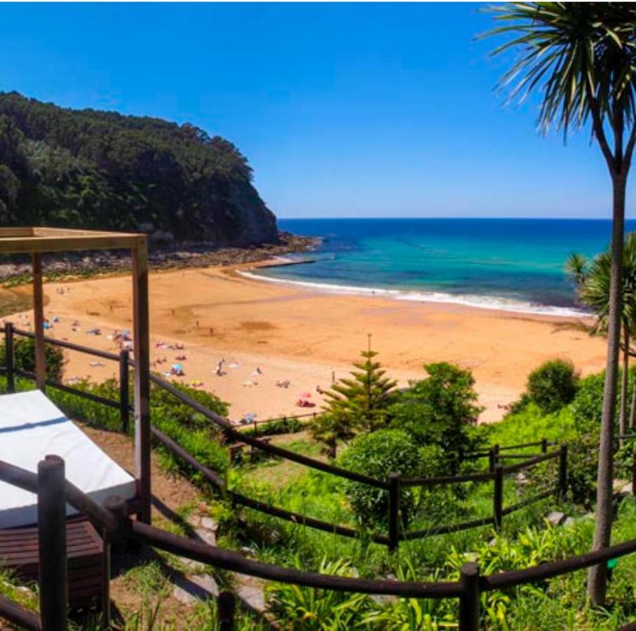 Piscina Climatizada - Todo El Ano- Playa De La Nora-Chimenea- Barbacoa Villa Quintueles ภายนอก รูปภาพ