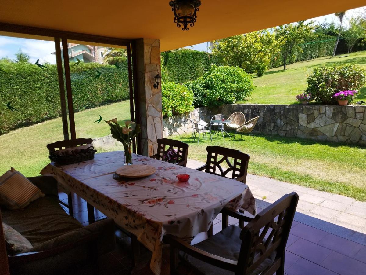 Piscina Climatizada - Todo El Ano- Playa De La Nora-Chimenea- Barbacoa Villa Quintueles ภายนอก รูปภาพ