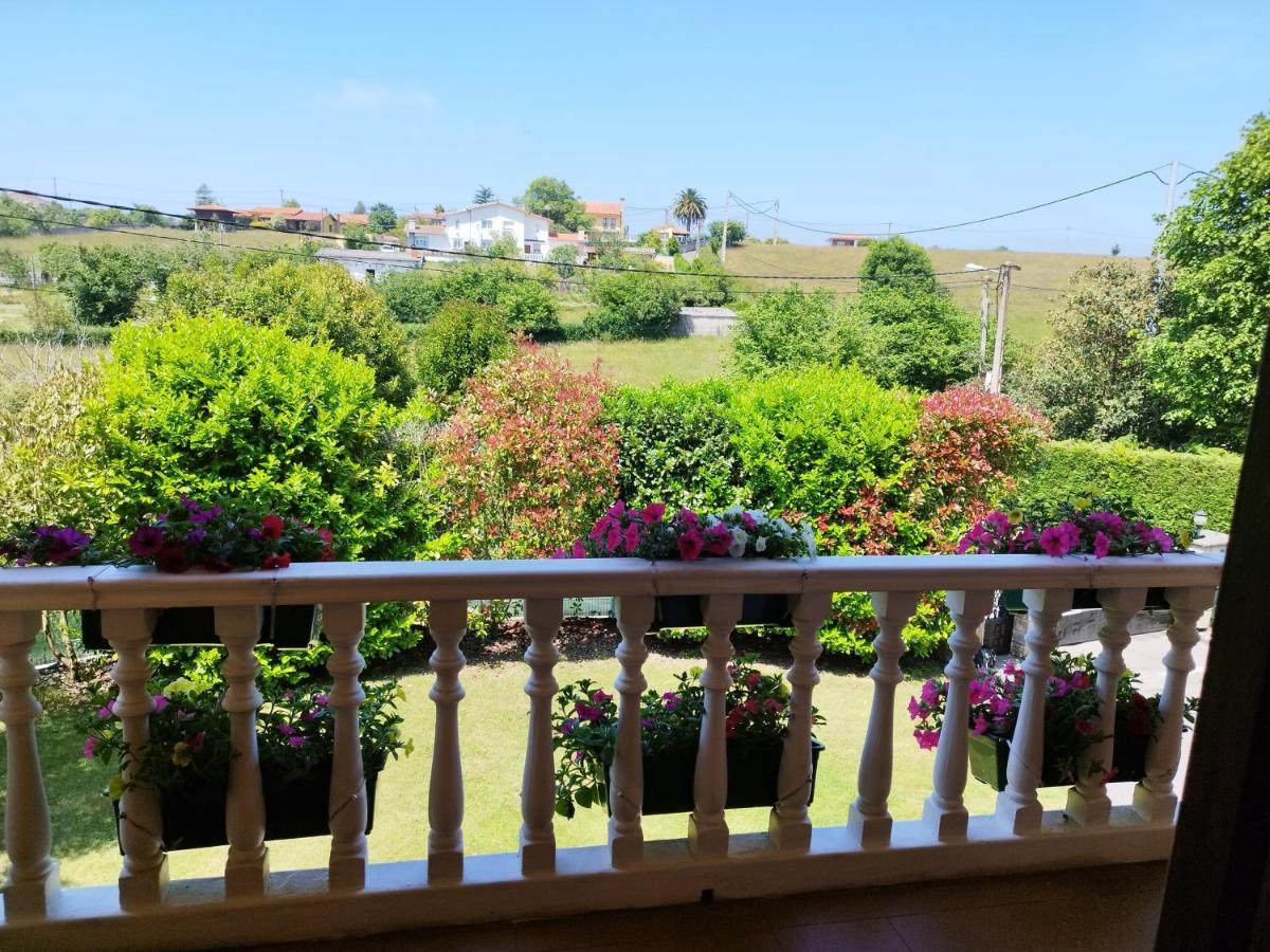 Piscina Climatizada - Todo El Ano- Playa De La Nora-Chimenea- Barbacoa Villa Quintueles ภายนอก รูปภาพ